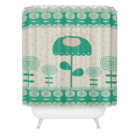 Gabriela Larios Main Garden 2 Shower Curtain