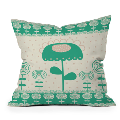Gabriela Larios Main Garden 2 Throw Pillow