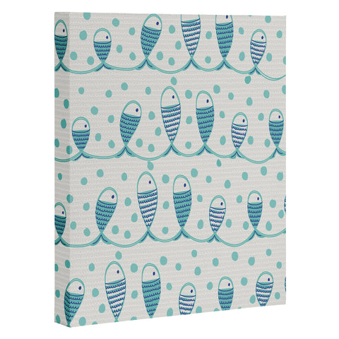 Gabriela Larios Mare Peces Art Canvas