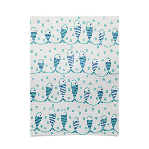 Gabriela Larios Mare Peces Poster