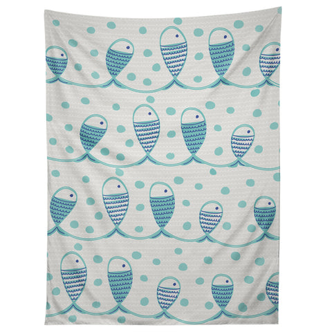 Gabriela Larios Mare Peces Tapestry