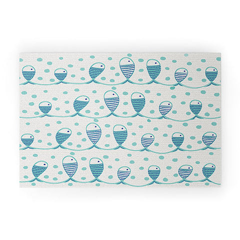 Gabriela Larios Mare Peces Welcome Mat