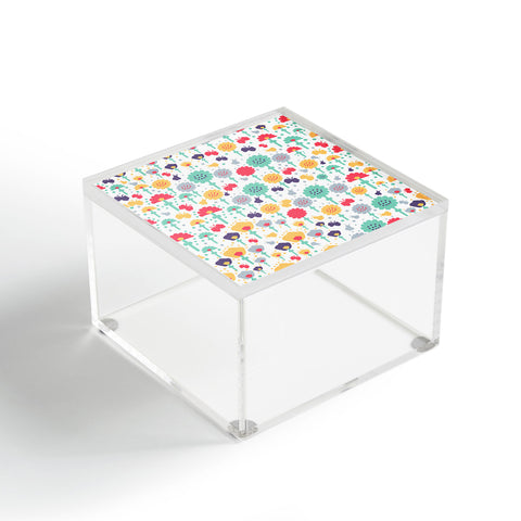 Gabriela Larios Mochi flowers Acrylic Box