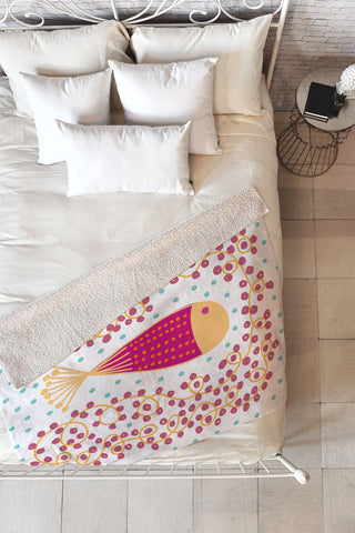 Gabriela Larios Ovopez 1 Fleece Throw Blanket