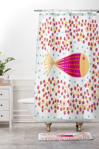 Gabriela Larios Ovopez 1 Shower Curtain And Mat