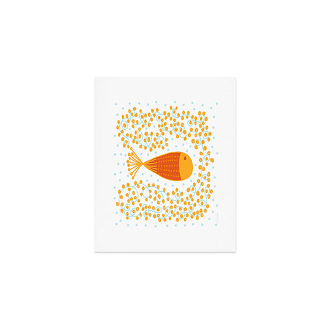 Gabriela Larios Ovopez Orange Art Print