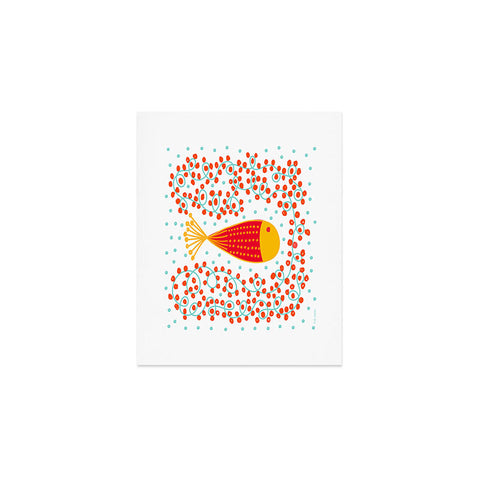 Gabriela Larios Ovopez Red Art Print