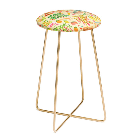 Gabriela Larios Salsa Picante Counter Stool