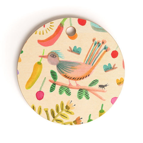 Gabriela Larios Salsa Picante Cutting Board Round