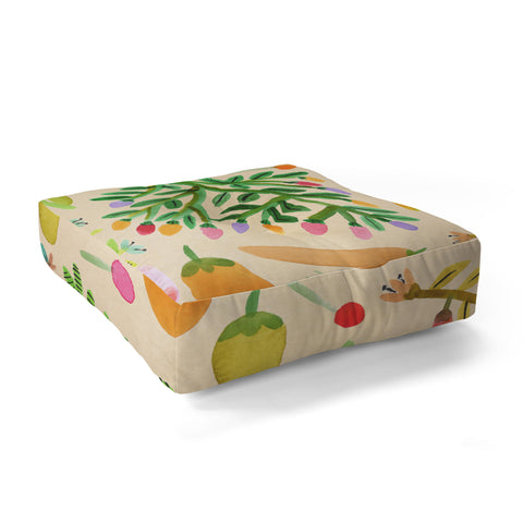 Gabriela Larios Salsa Picante Floor Pillow Square