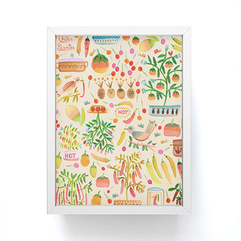 Gabriela Larios Salsa Picante Framed Mini Art Print