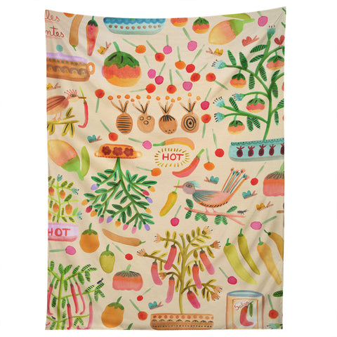 Gabriela Larios Salsa Picante Tapestry