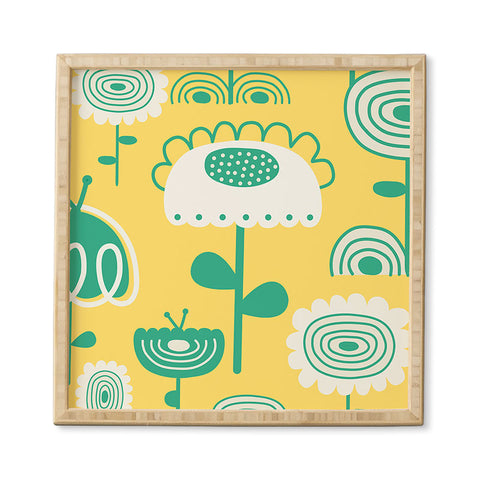 Gabriela Larios Sunny Garden Framed Wall Art