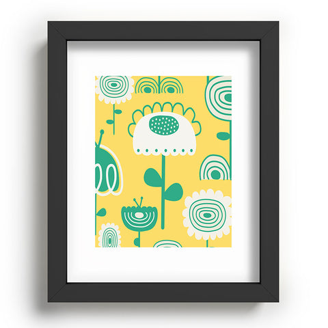 Gabriela Larios Sunny Garden Recessed Framing Rectangle