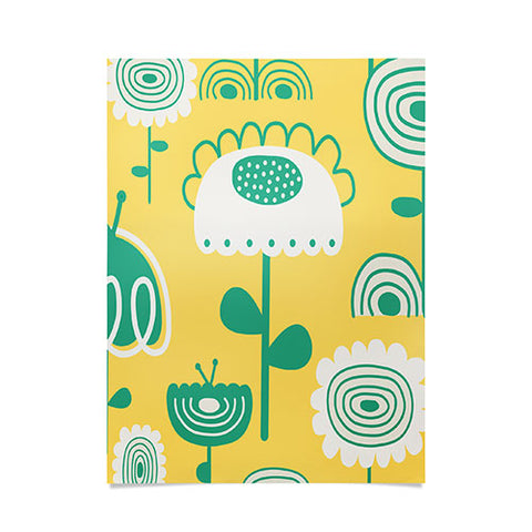 Gabriela Larios Sunny Garden Poster