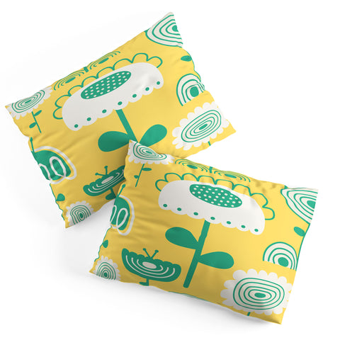 Gabriela Larios Sunny Garden Pillow Shams
