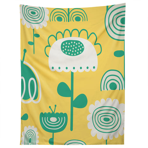 Gabriela Larios Sunny Garden Tapestry