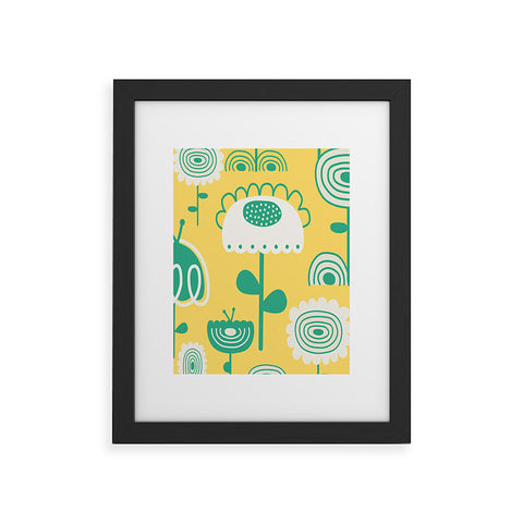 Gabriela Larios Sunny Garden Framed Art Print