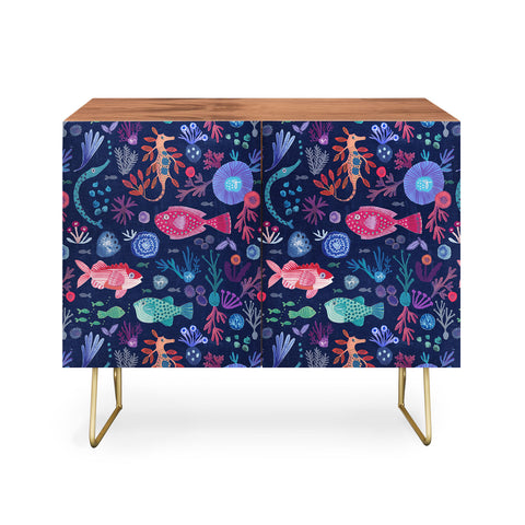 Gabriela Larios Tales from the Ocean Credenza
