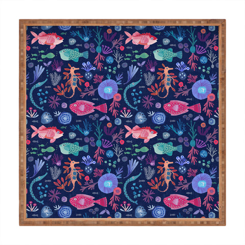 Gabriela Larios Tales from the Ocean Square Tray