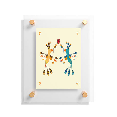 Gabriela Larios Tortolitas Couple Floating Acrylic Print