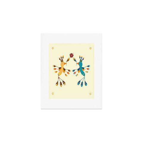 Gabriela Larios Tortolitas Couple Art Print
