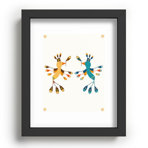 Gabriela Larios Tortolitas Couple New Recessed Framing Rectangle