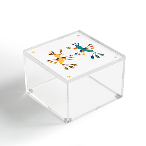 Gabriela Larios Tortolitas Couple New Acrylic Box