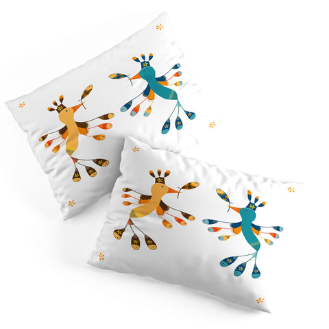 Gabriela Larios Tortolitas Couple New Pillow Shams