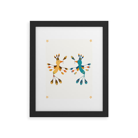 Gabriela Larios Tortolitas Couple New Framed Art Print