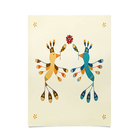 Gabriela Larios Tortolitas Couple Poster