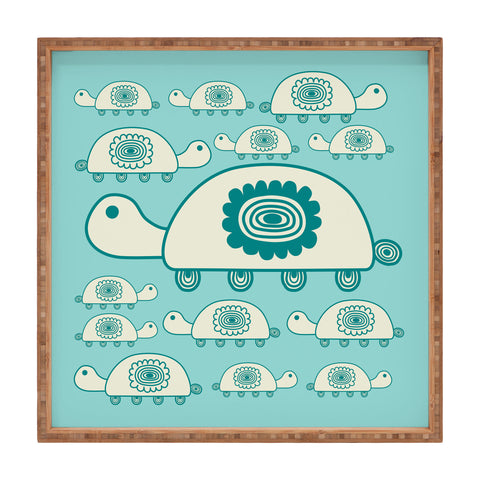 Gabriela Larios Tortugota Aqua Square Tray