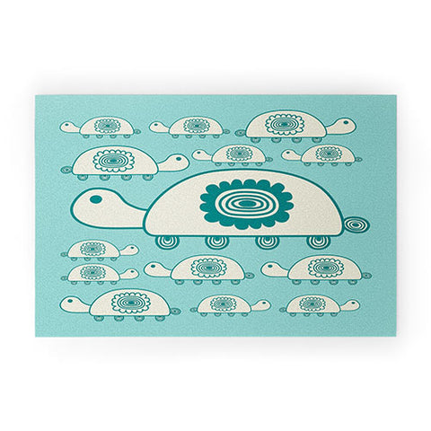 Gabriela Larios Tortugota Aqua Welcome Mat