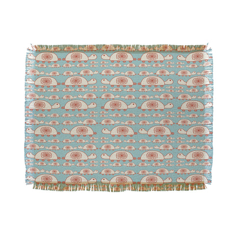 Gabriela Larios Tortuguero Dos Throw Blanket