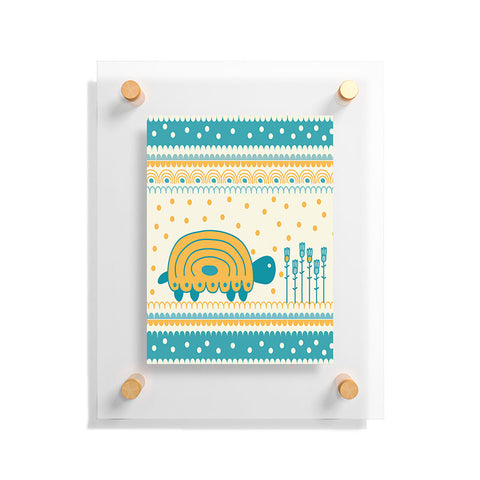 Gabriela Larios Tortuguiando Floating Acrylic Print