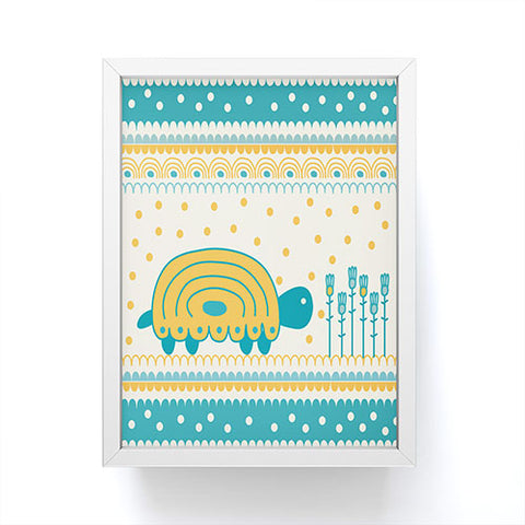 Gabriela Larios Tortuguiando Framed Mini Art Print