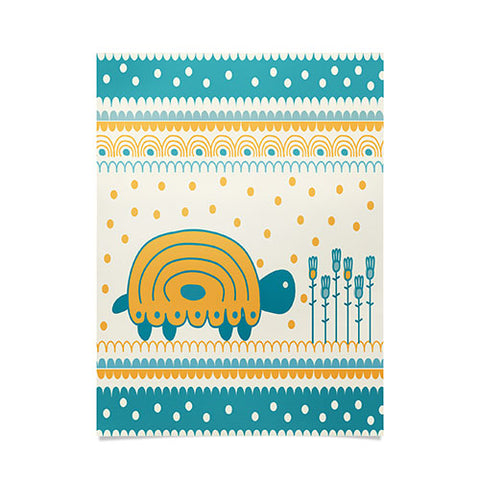 Gabriela Larios Tortuguiando Poster