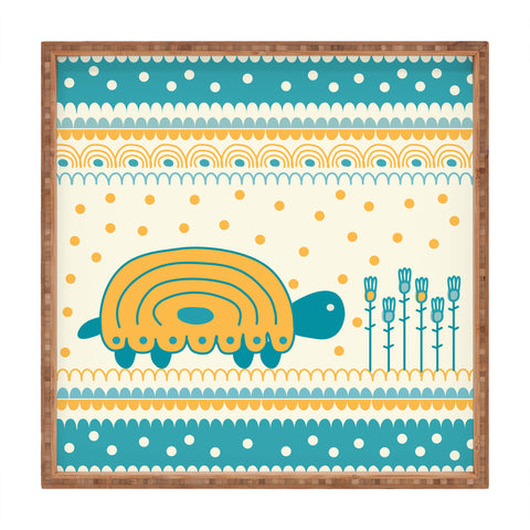 Gabriela Larios Tortuguiando Square Tray