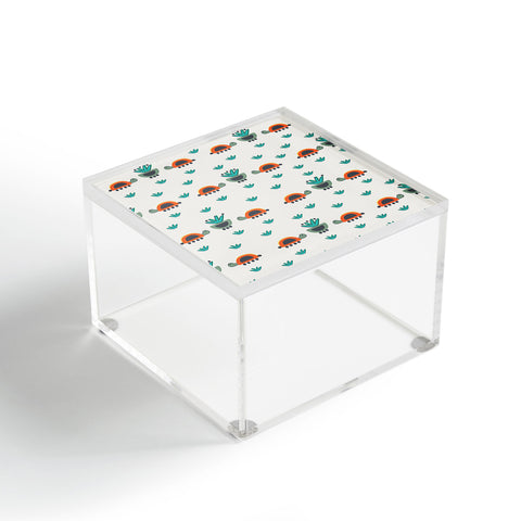 Gabriela Larios Turtles And Pots Acrylic Box