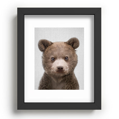 Gal Design Baby Bear Colorful Recessed Framing Rectangle