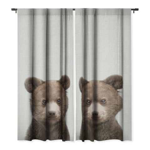 Gal Design Baby Bear Colorful Blackout Non Repeat