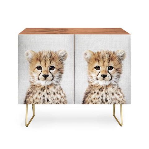Gal Design Baby Cheetah Colorful Credenza