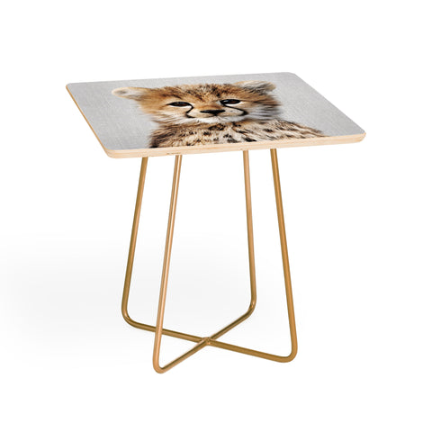 Gal Design Baby Cheetah Colorful Side Table