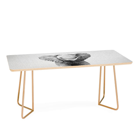 Gal Design Baby Elephant Black White Coffee Table