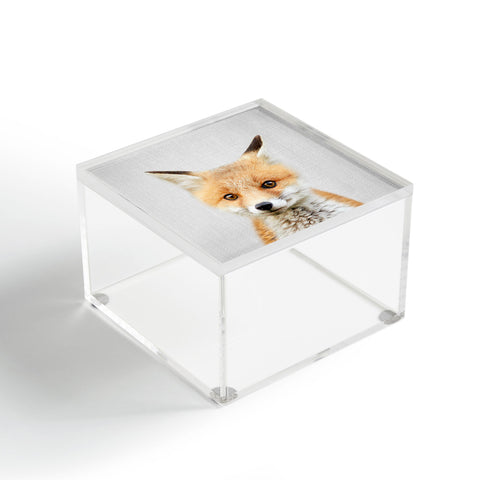 Gal Design Baby Fox Colorful Acrylic Box