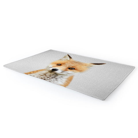 Gal Design Baby Fox Colorful Area Rug