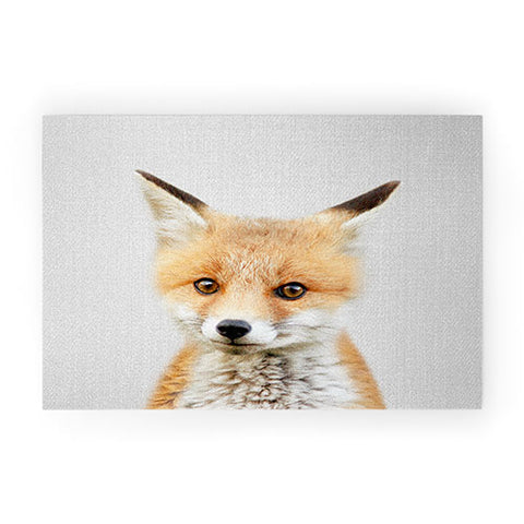 Gal Design Baby Fox Colorful Welcome Mat