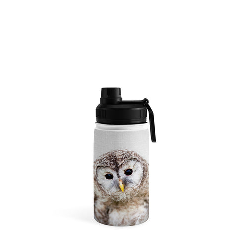 Gal Design Baby Owl Colorful Water Bottle