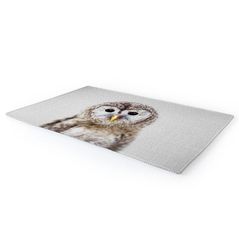 Gal Design Baby Owl Colorful Area Rug