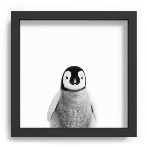 Gal Design Baby Penguin Black White Recessed Framing Square